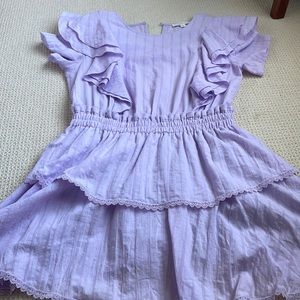 Shabby chic purple dress size large